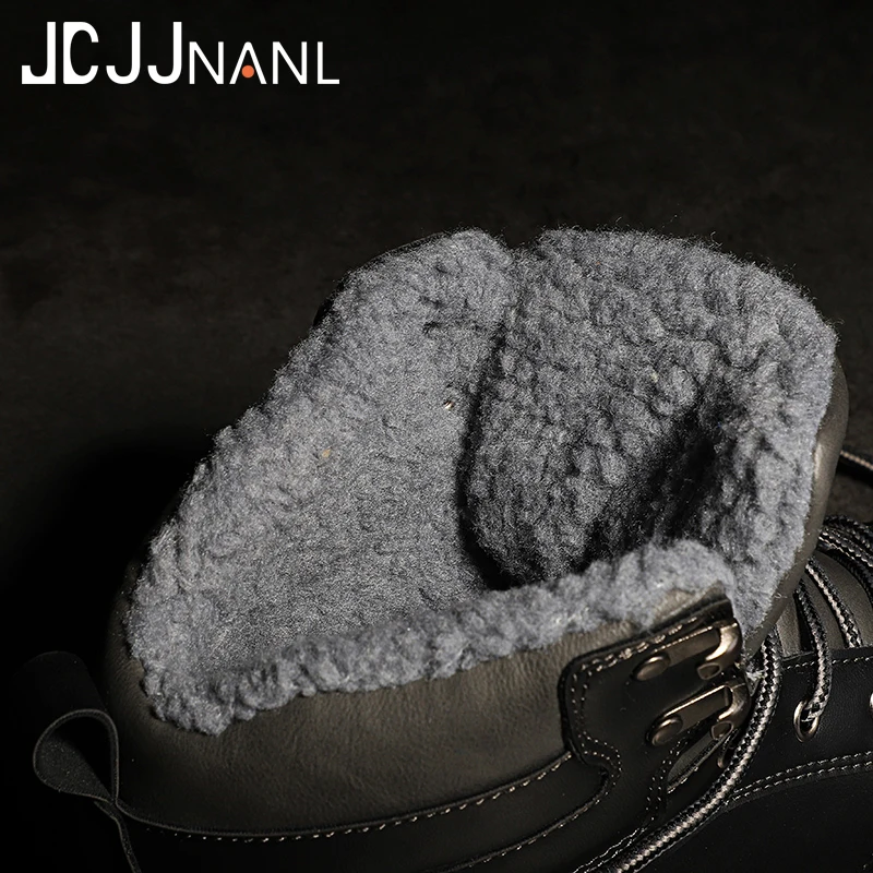 Мужские ботинки из натуральной кожи мужская обувь на шнуровке