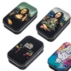 Сигарета Металлический Чехол Обложка человек Для женщин Карманный сигареты пакет коробки жестяная коробка для хранения Портативный табакокурения коробка аксессуары для курения