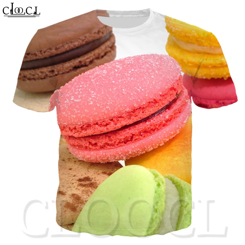 CLOOCL популярный костюм унисекс с 3D принтом Macaron спортивные штаны повседневные