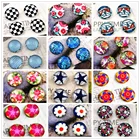 Горячая продажа 20 шт.лот 12 мм ручной работы фото стекло Кабошоны Купол для DIY ювелирных изделий