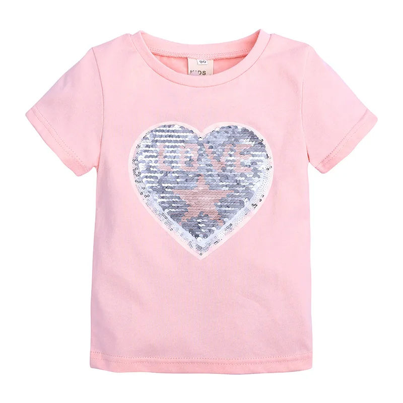 

Changing Color and Pattern Switchable Sequins Boys TShirts Kid Fashion Marvel Hero T Shirt Children Top Clothes Summer