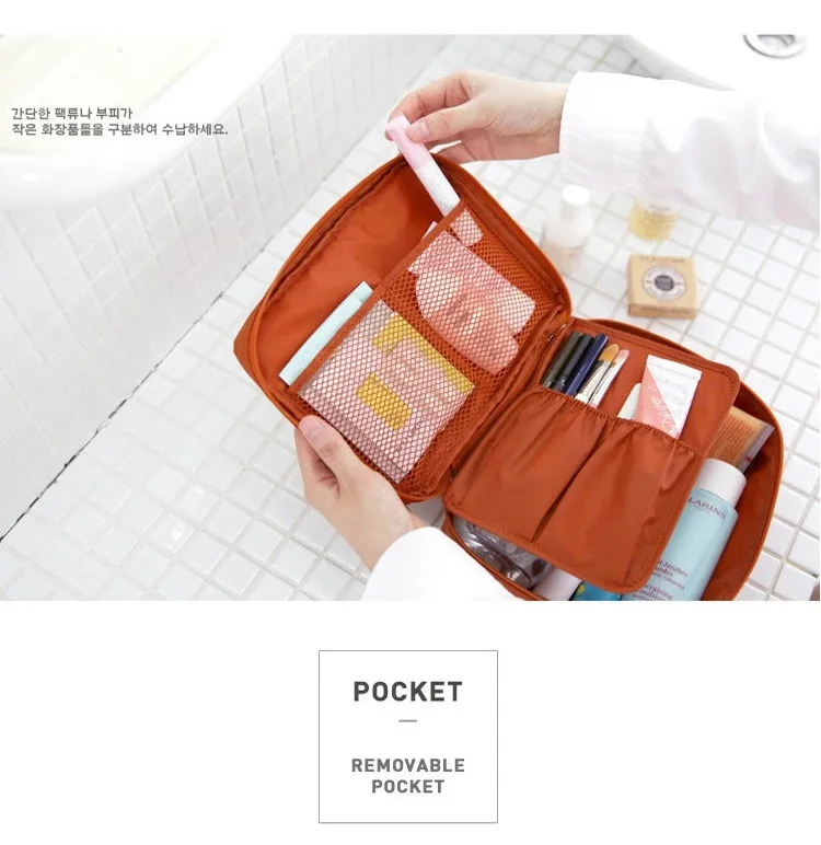 Дорожная косметичка, органайзер, нейлоновая косметичка, косметичка, красивый чехол, женская косметичка, многофункциональная, водонепроницаемая, косметичка, моющаяся сумочка