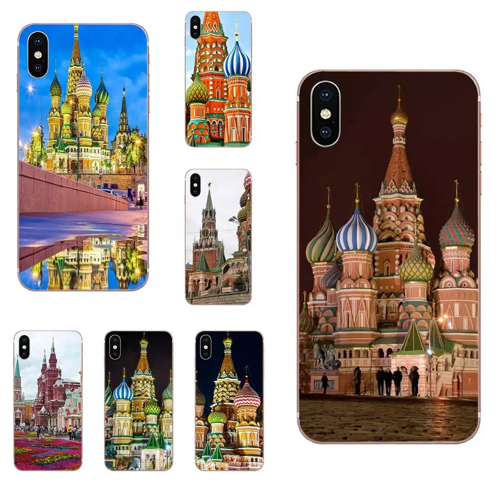 Новые женские красные модные туфли с изображением Красной площади Москвы новый