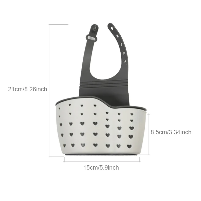 

Kitchen Sink Shelf Kitchen drain basket Dish cloth sponge storage bag Soap Storage Organizer Kitchen supplies bathroom organizer