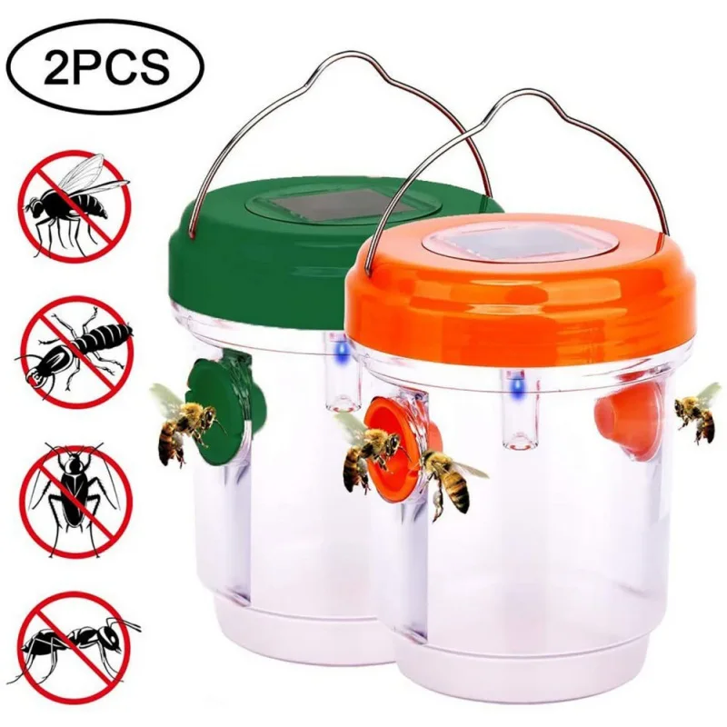 

New Arrivals Fly Wasp Trap Fruit Flies Insect Bug Hanging Tree Honey Catcher Killer Bee Insect Outdoor Tools Pest Control Tool