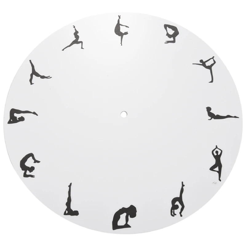 Настенные часы Timelike акриловые с изображением балерины танцующей девушки 30 х30 см