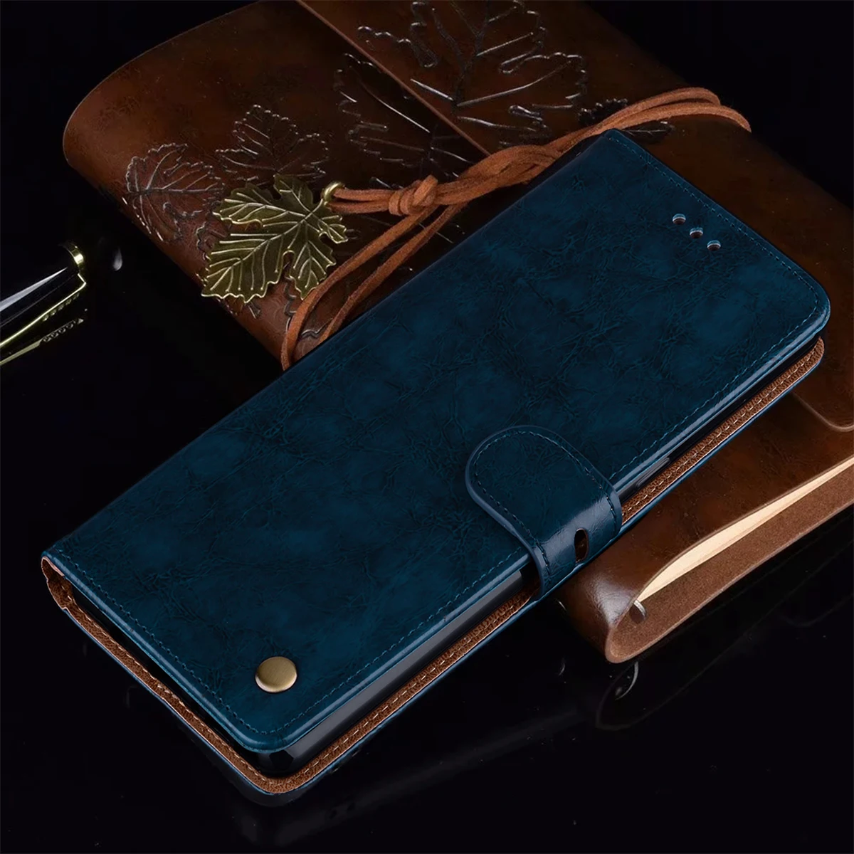 Кожаный чехол книжка для huawei nova 5 T 5T huawe Yale L71A 6 26 дюймов кошелек с магнитной