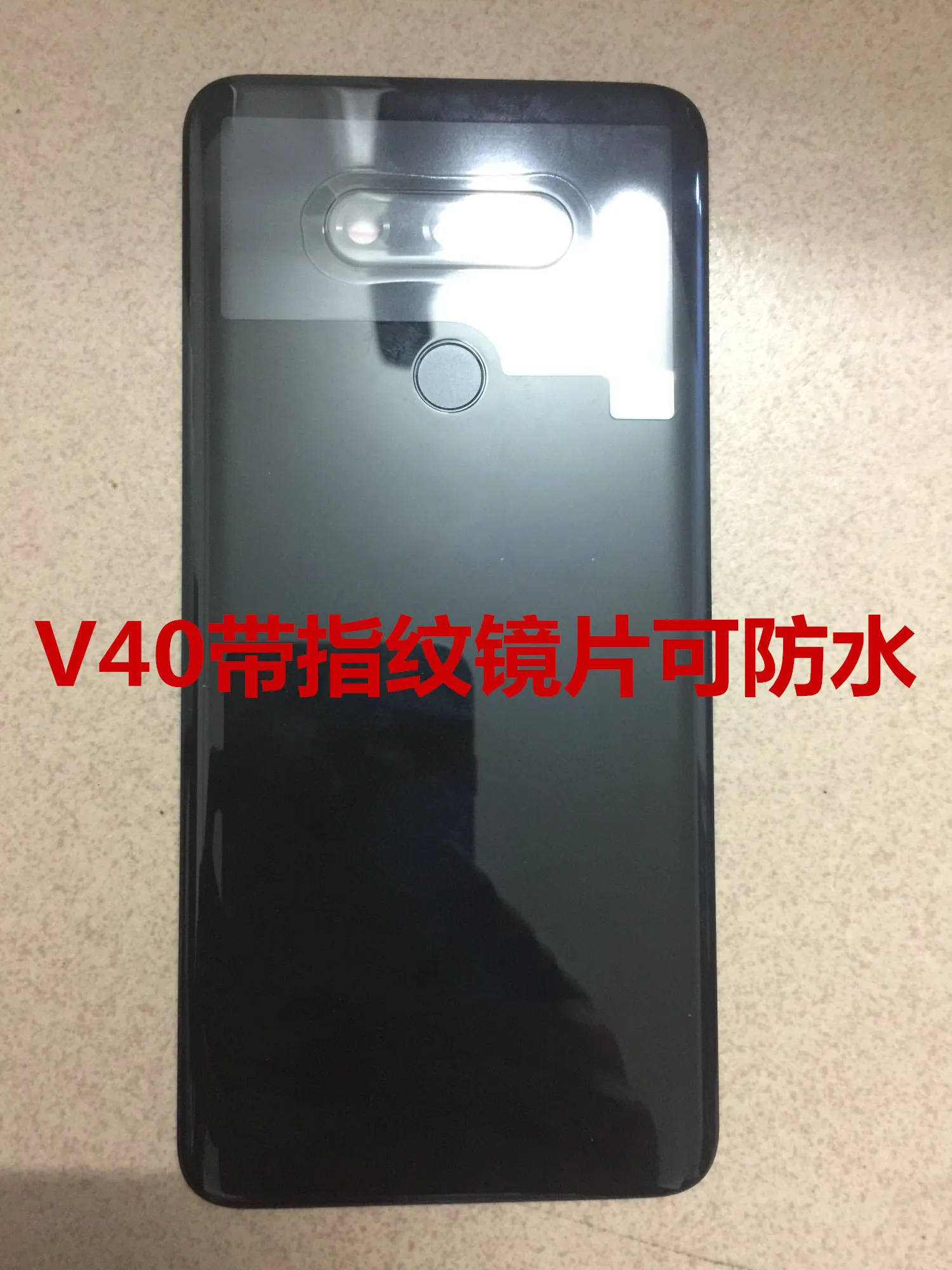 Задняя крышка батарейного отсека для LG V40 ThinQ V405QA7 V405UA V405TAB V405UA0 чехол со сканером