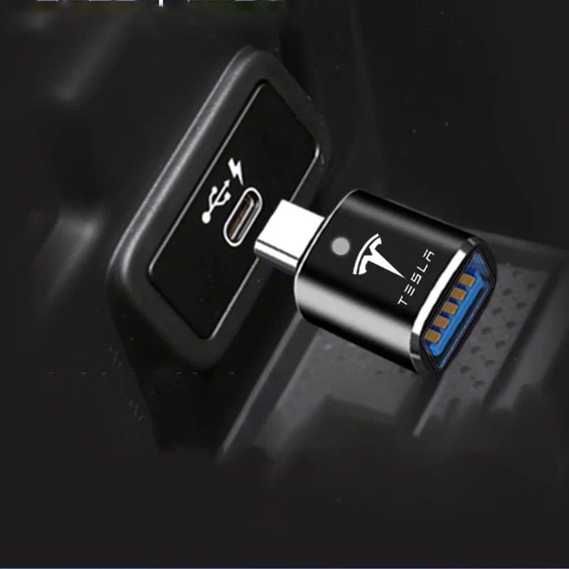 

For Mercedes Benz A B R G Class GLK GLA W204 W251 W463 W176 Car Accessories New Type C To USB Charging Cable Adapter with Light