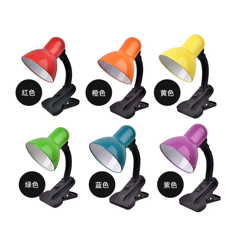 Настольная Светодиодная лампа для офиса комнатное освещение гибкая офисная