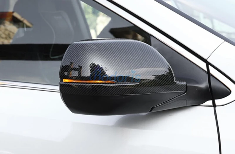 For Honda CRV CR-V CR V 2017-2019 Carbon Fiber Color Side Mirror Cover Rear View Overlay Trim Chrome Car Styling Accessories | Автомобили