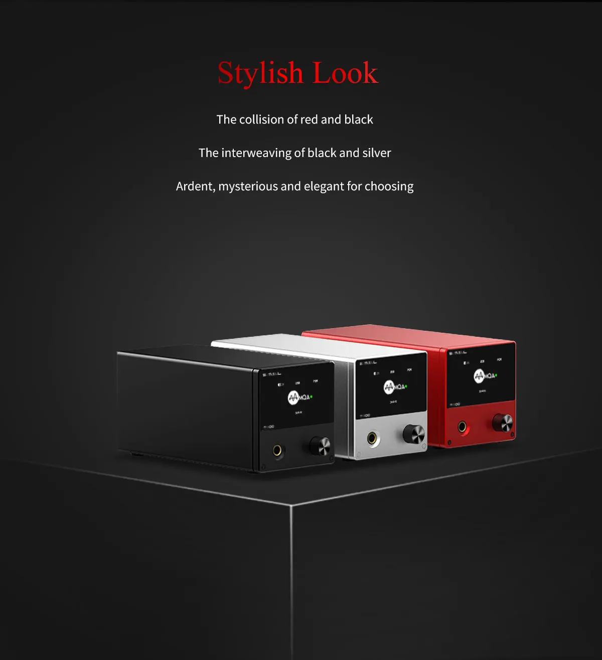 SMSL M500 ES9038PRO USB DSD DOP DAC поддержка MQA усилитель для наушников с пультом дистанционного управления
