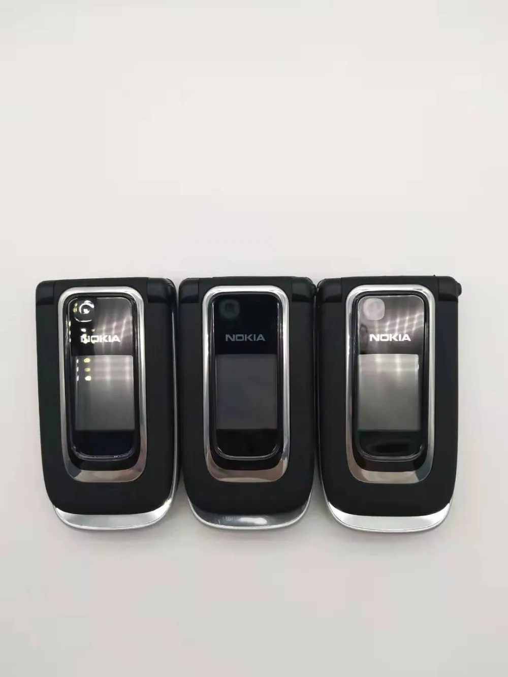 Отремонтированный мобильный телефон Nokia 6131 2G GSM разблокированный флип-телефон Английский Арабский Иврит русская клавиатура
