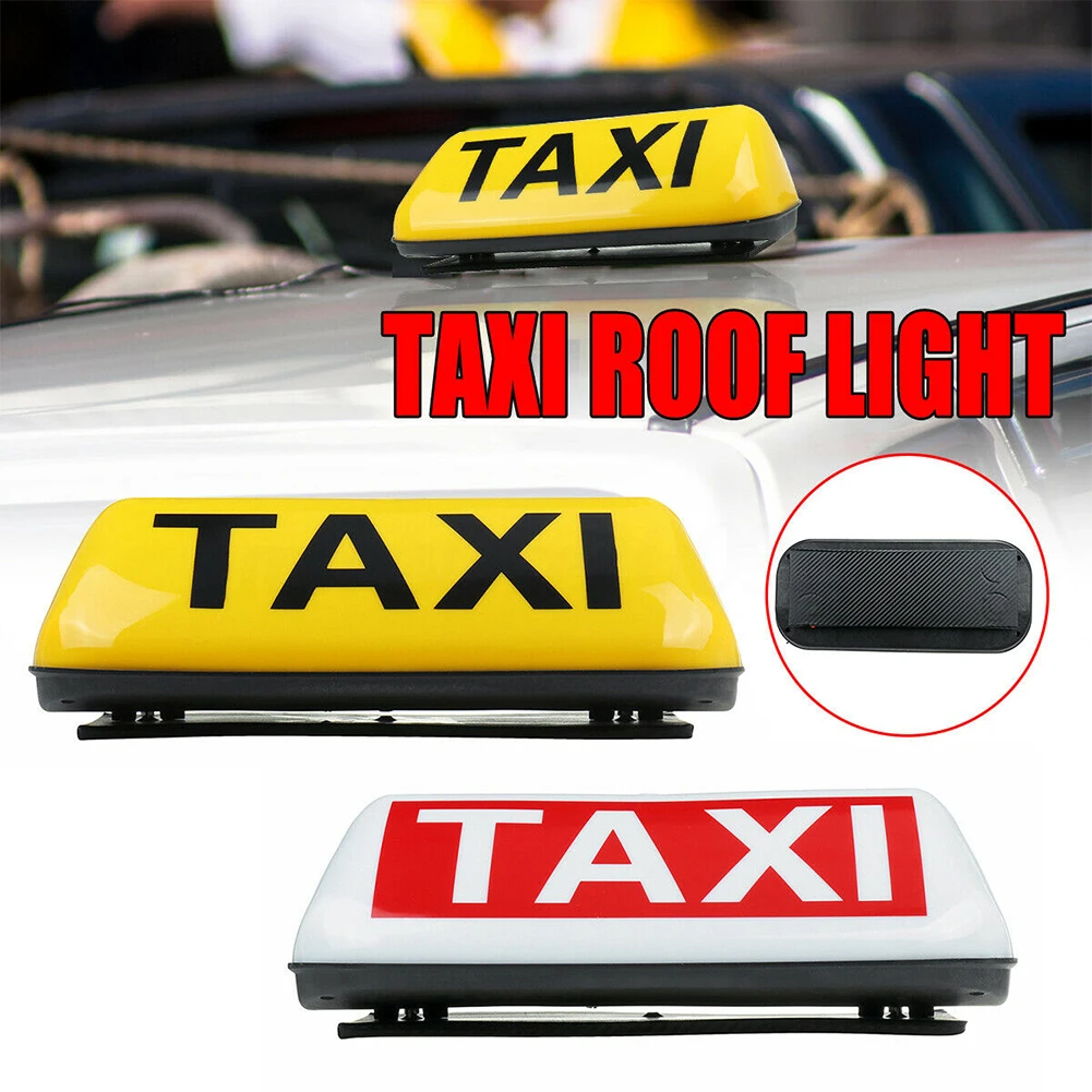 

Waterproof Dome Super Bright Taxi Top Light Magnetic Sign Lamp Accessories Replacement Topper Cab Roof Vehicle Led Universal