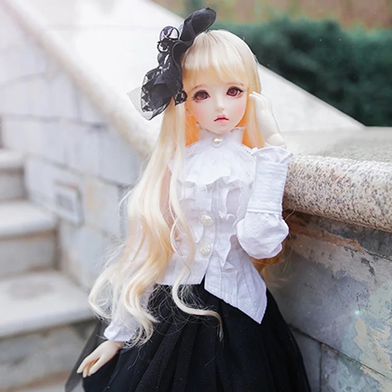 1/3 1/4 1/6 Bjd парик модный волнистый мохеровый провод SD для BJD куклы|Куклы| |