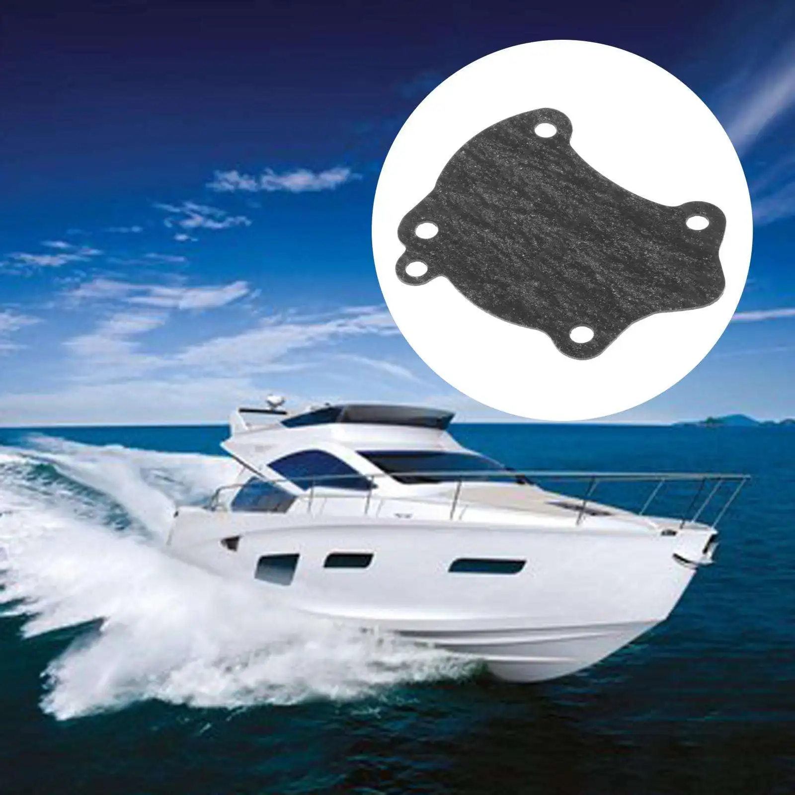 1Pcs Head Cover Gasket Repair Parts Compatible with Yamaha Outboard 4 hp 2 stroke 6E0-11193-A1 | Автомобили и мотоциклы