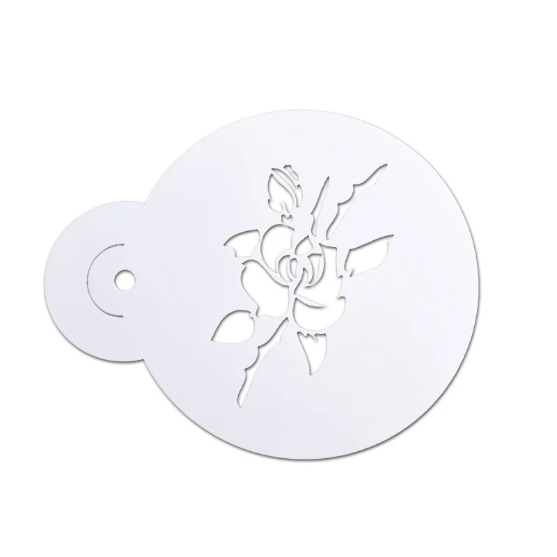 6 шт./компл. трафареты для выпечки кофе капучино|Трафареты кофе| |