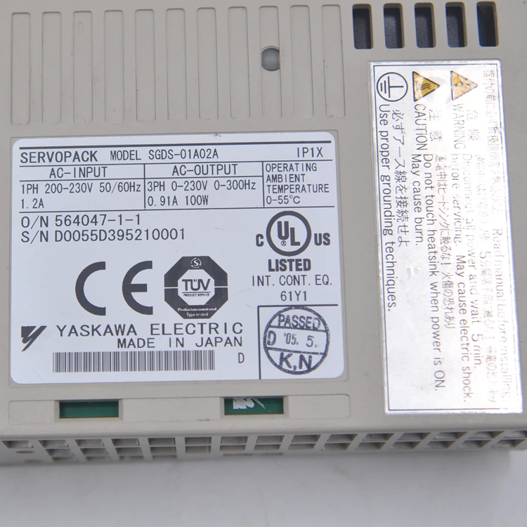

Japan Anchuan SGDS-01A02A 100W servo drive original disassembly machine