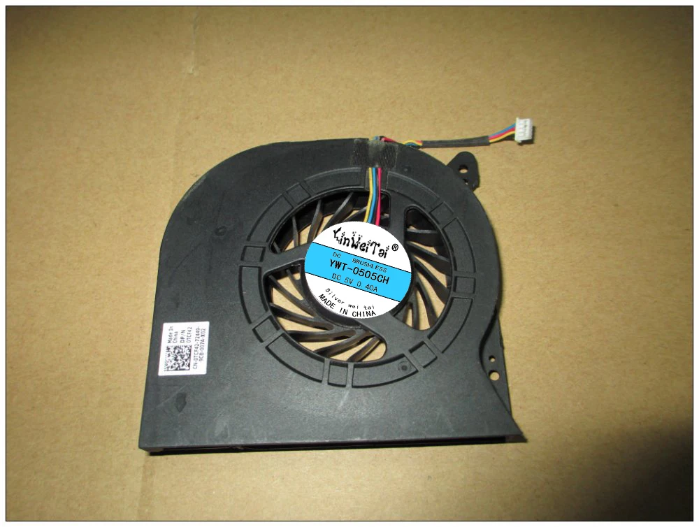 Бесплатная доставка оригинальный вентилятор для ноутбука Dell E6510 TCF42 BATA0912R5H 001 5В
