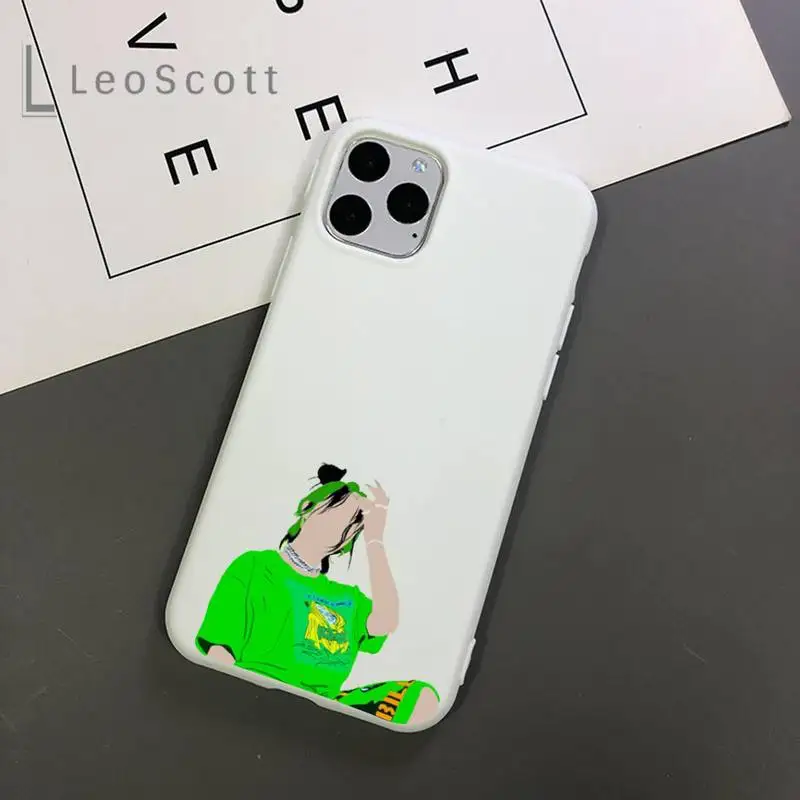 

Camila Cabello Mila Camz Kaki Phone Case Candy Color for iPhone 11 12 mini pro XS MAX 8 7 6 6S Plus X 5S SE 2020 XR accessories