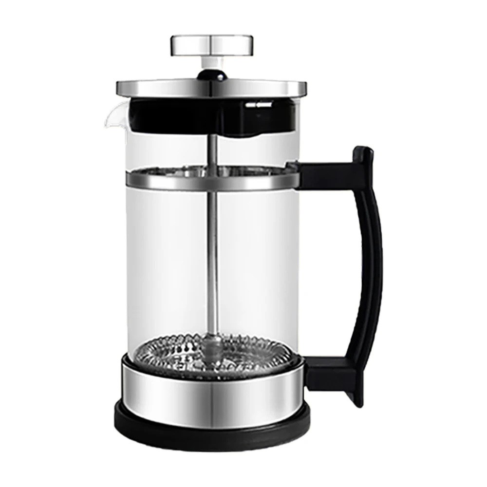 

Кофеварка с французским прессом, утолщенная Кофеварка из боросиликатного стекла, пресс для кофе, посудомоечная машина без ржавчины, ручной ...