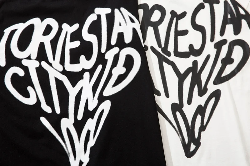 

Mens Letter Hreat Print T shirt Unisex Hip Hop Casual Tee Shirts 2021SS O-Neck Loose Size Tshirts Cotton T Shirts White Top