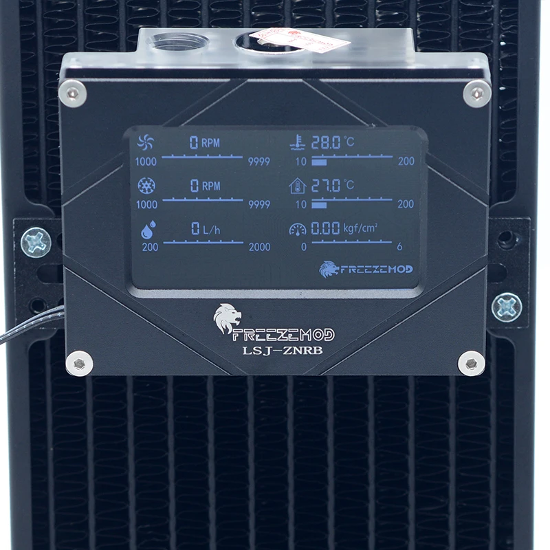FREEZEMOD умная система водяного охлаждения монитор 2020 температуры расхода воздуха