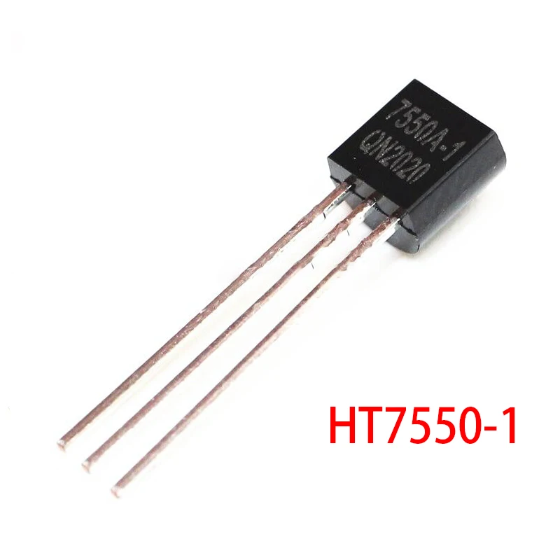 10 шт. HT7550-1 7550A-1 TO92 HT7550A-1 TO-92 7550-1 HT7550 новый оригинальный IC | Электронные компоненты и