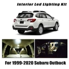 Автомобильная светодиодная лампа Canbus для Subaru Outback BE BH BL BP BR BS 1999-2020, внутренняя лицензия