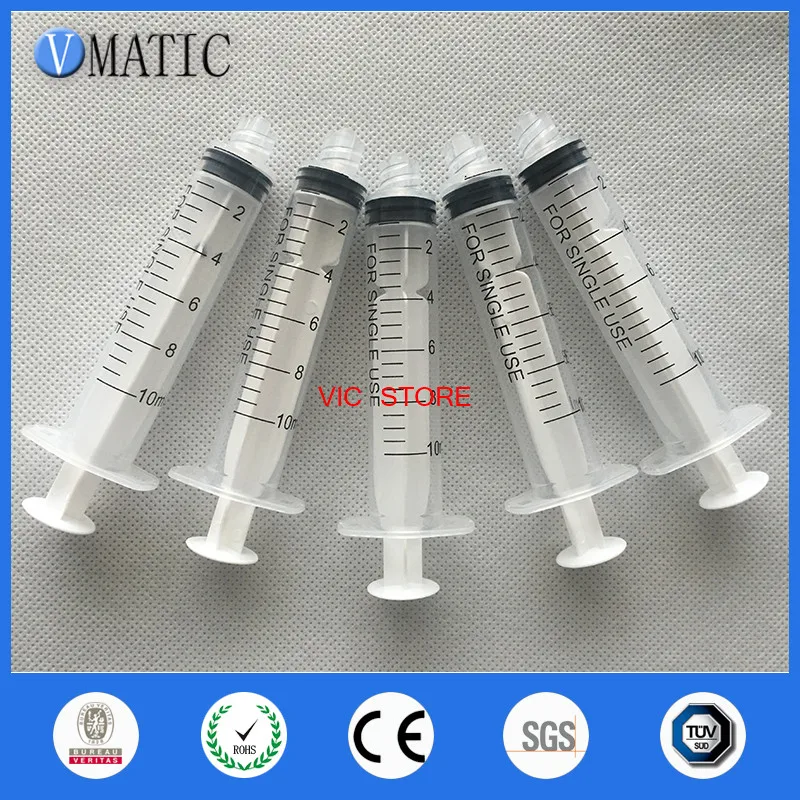 Free Shipping 20Pcs 10ml/cc Dispensing Plastic Liquid Dispenser Manual Syringe | Обустройство дома