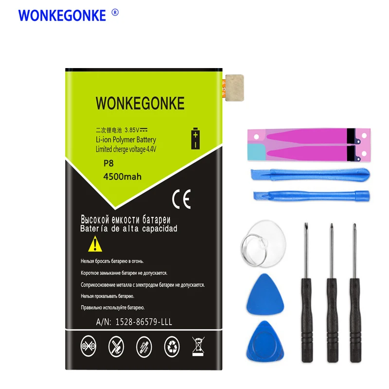 WONKEGONKE 4800 мА/ч HB3447A9EBW для Huawei Ascend P8 GRA-L09 GRA-UL00 GRA-UL10 Батарея  Мобильные телефоны | Аккумуляторы для мобильных телефонов -33047528544