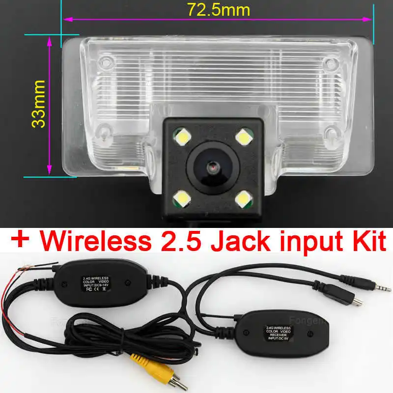 Автомобильное зеркало заднего вида для парковки обратный Камера монитор Nissan