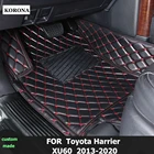 коврики в машину на пол  для Toyota harrier  XU60  2013-2020  R.индивидуальный пошив.ручная работа.сделано в иркутске