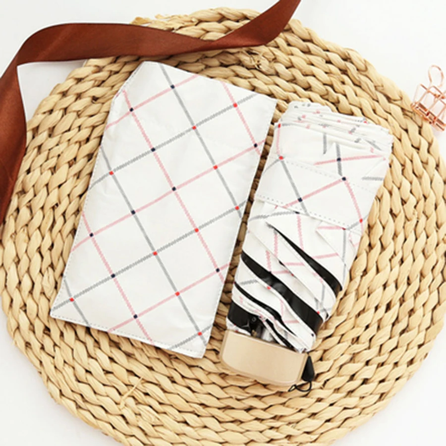 

Карманный мини-Зонт от дождя, женские цветы, УФ-лампы, идея для корпоративных подарков, зонт, сомбриллы для солнечного света, маленькое искус...