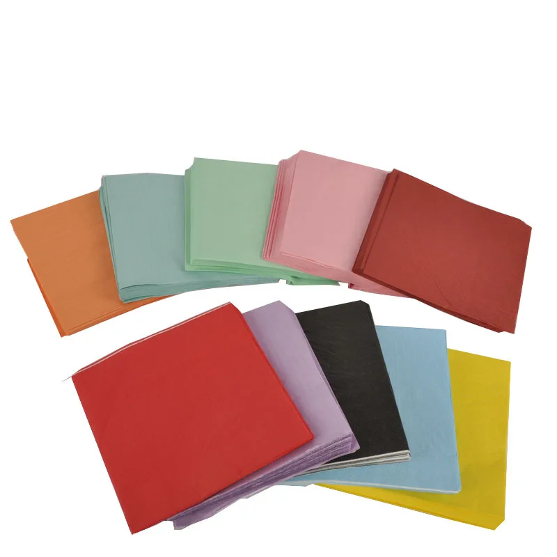 Одноразовая посуда чистый цвет 20 шт./компл. украшение на день рождения Детская