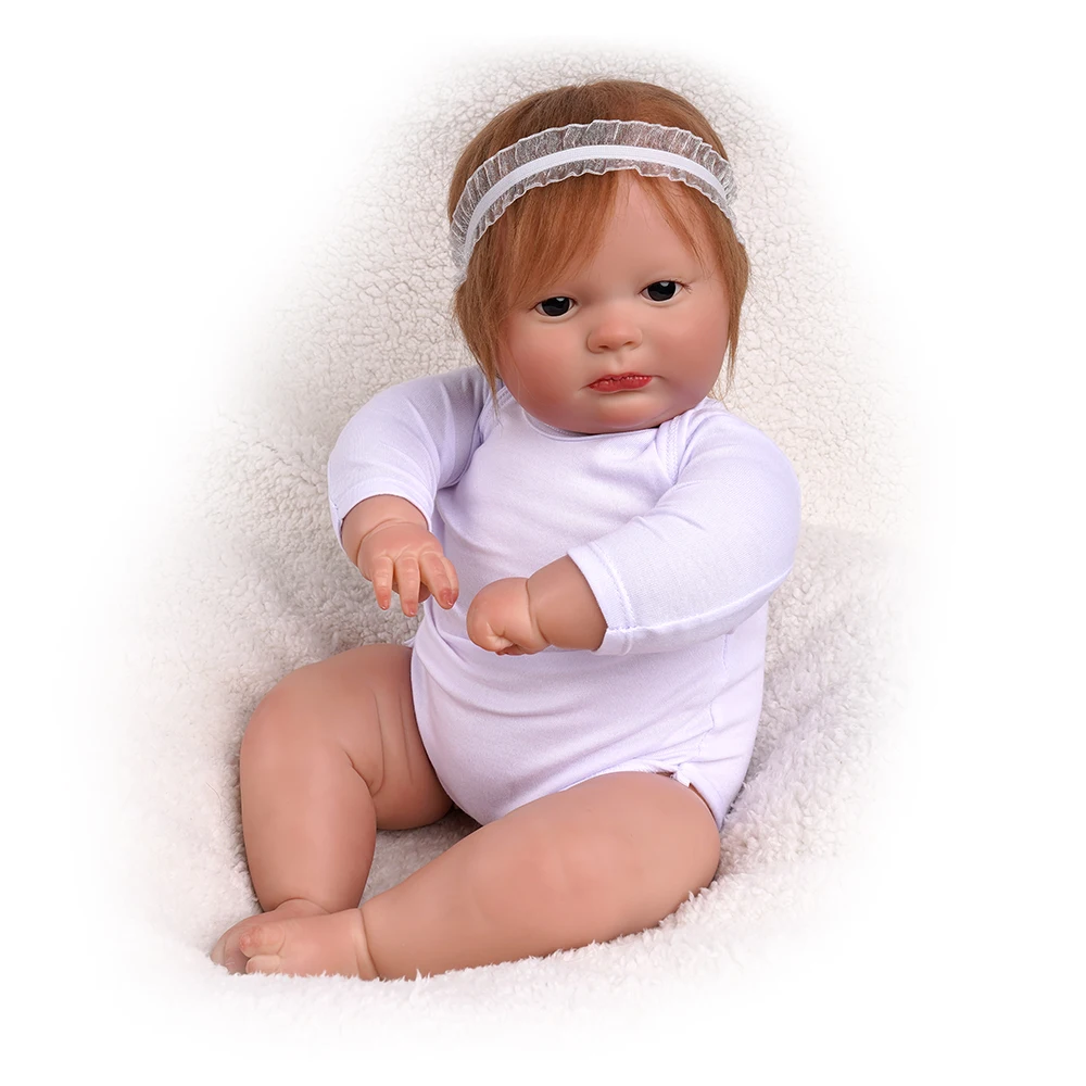 

Игрушка реборн ADFO, Реалистичная мягкая виниловая кукла Джозефа Лола, 23 дюйма, подарок для детей, девочек-сюрпризов