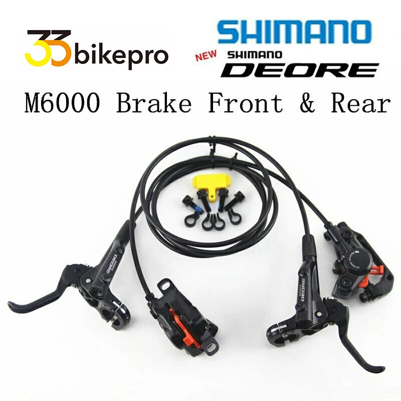 Shimano Deore M6000 резиновые колодки + охлаждающие ребра MTB Гидравлический дисковый