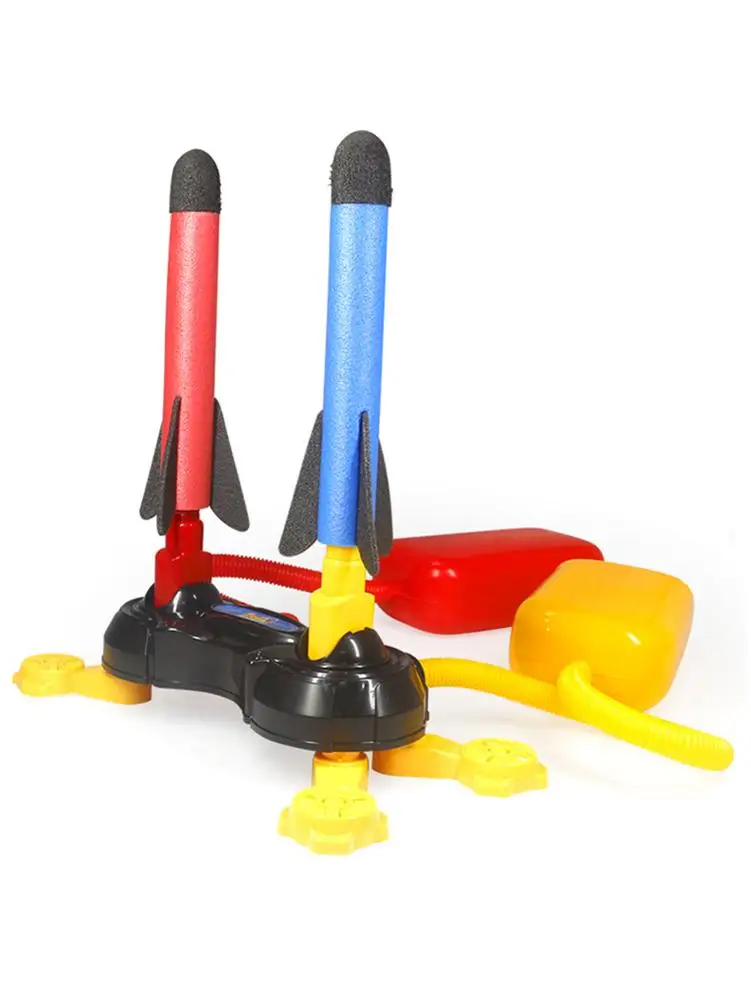 

Air Pressure Rocket Launcher Toy Set Stunt Foam Plane Toys Outdoors Game Toys for Children Boys Girls Outdoor Sport
