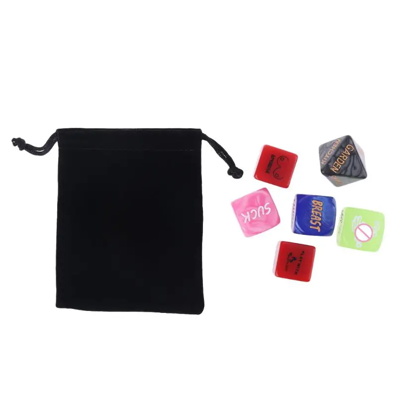 

900D 6pcs/set Funny Love Dice Game Toy Erotic Sexy Posture Adult Couple Bachelor Love