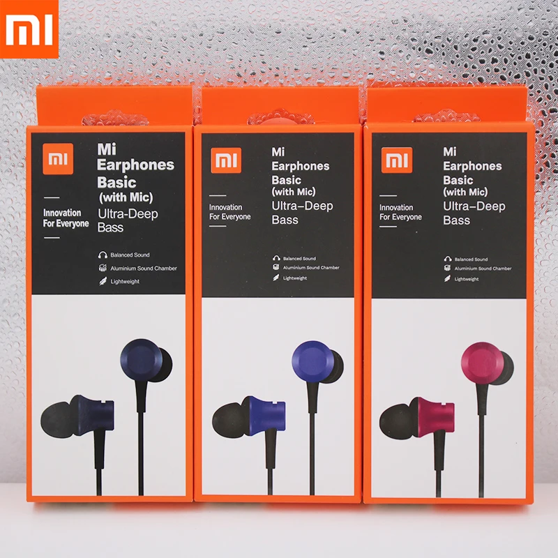 Наушники Xiaomi Piston 3 Mi Fresh наушники вкладыши 5 мм с микрофоном для CC9 CC9e Redmi Note 8 8pro K20 K30