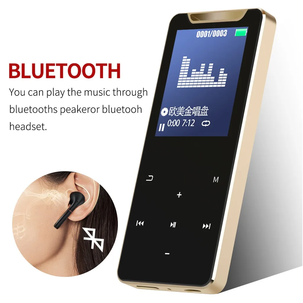 Mp3-плеер 100H Blueteeth Hi-Fi 8/16 ГБ | Электроника
