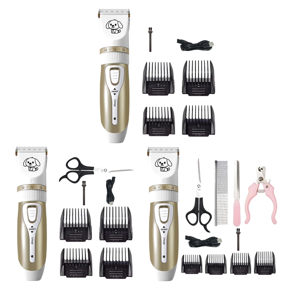 

Pet Cat Grooming Machine Shavers Hair Cutter Cat Dog Haircut Clipper Trimmer Rechargeable Low-noise Pet Hair Clipper
