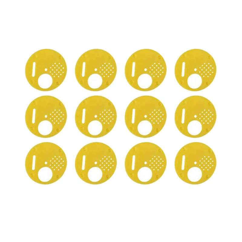 

100PCS Beehive Door Round Bee Outlet Honeycomb Ventilation Hole Entrance Ventilation Door Nest Tool Beekeeping Supplies