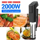 Погружной циркулятор Sous Vide Cooker 2000 Вт с ЖК-дисплеем и цифровым таймером, 24 месяца гарантии