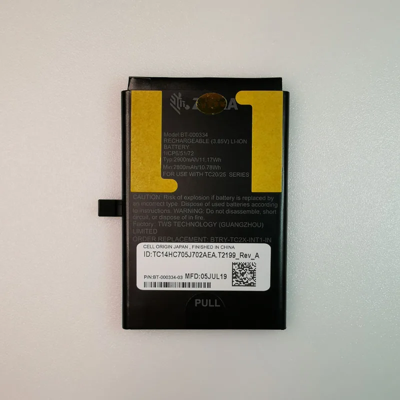 Новый аккумулятор 2900 мАч для ZEBRA TC20 TC25 BT-000334 | Мобильные телефоны и аксессуары