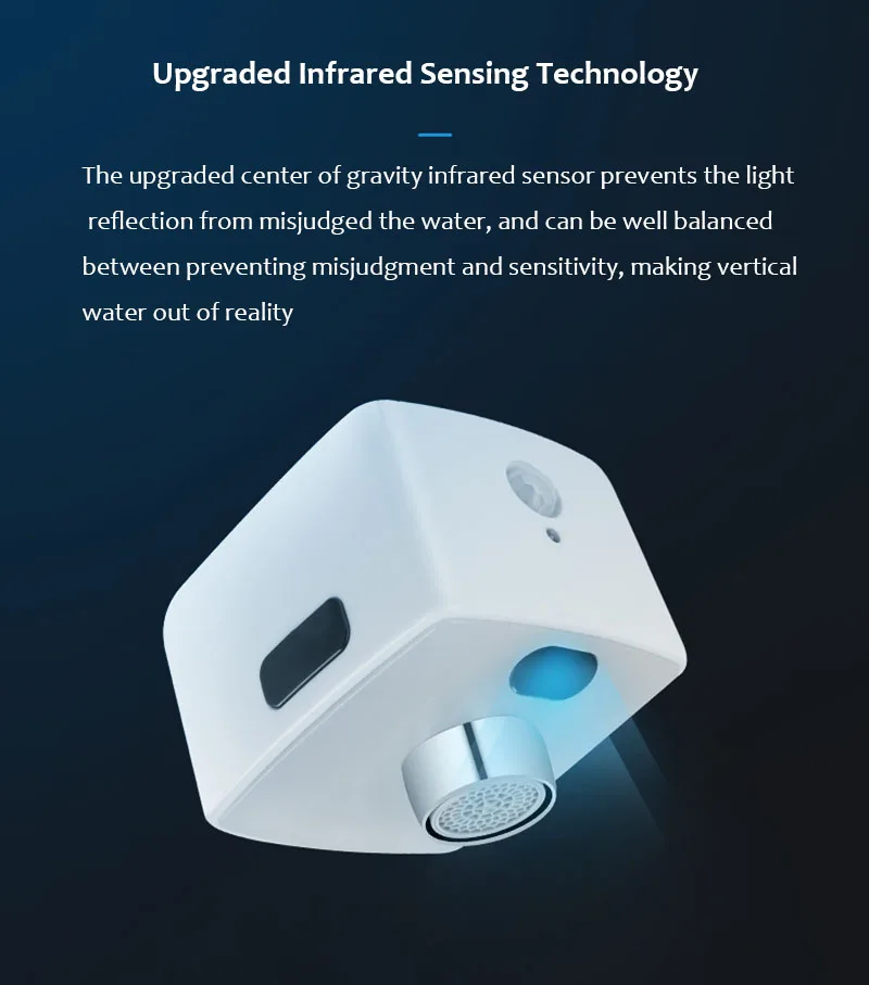 Интеллектуальный индукционный водосберегающий кран портативное