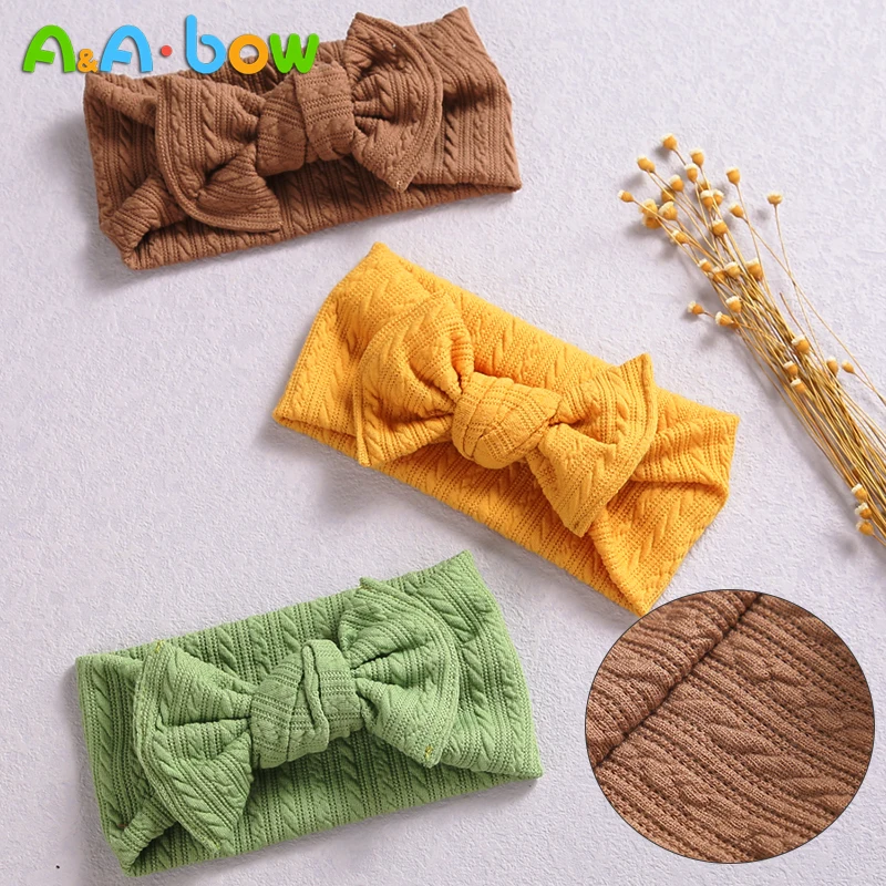 

1pcs Bowknot Baby Girl Headband Nylon Elastic Bow Baby Headwrap for Kids Turban Headwear Hair Accessories 15 Colors Girls Gifts