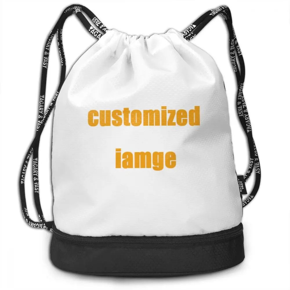 

NOISYDESIGNS Customized Drawstring Backpack Multi-FunctionBundle Backpack Women Men Storage Bags Worek Plecak Sznurek