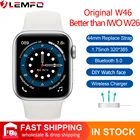 Смарт-часы IWO W46, лучше, чем IWO W26, набор сделай сам, умные часы для IWO 12 PRO PK IWO 13, беспроводное зарядное устройство 1,75 дюйма