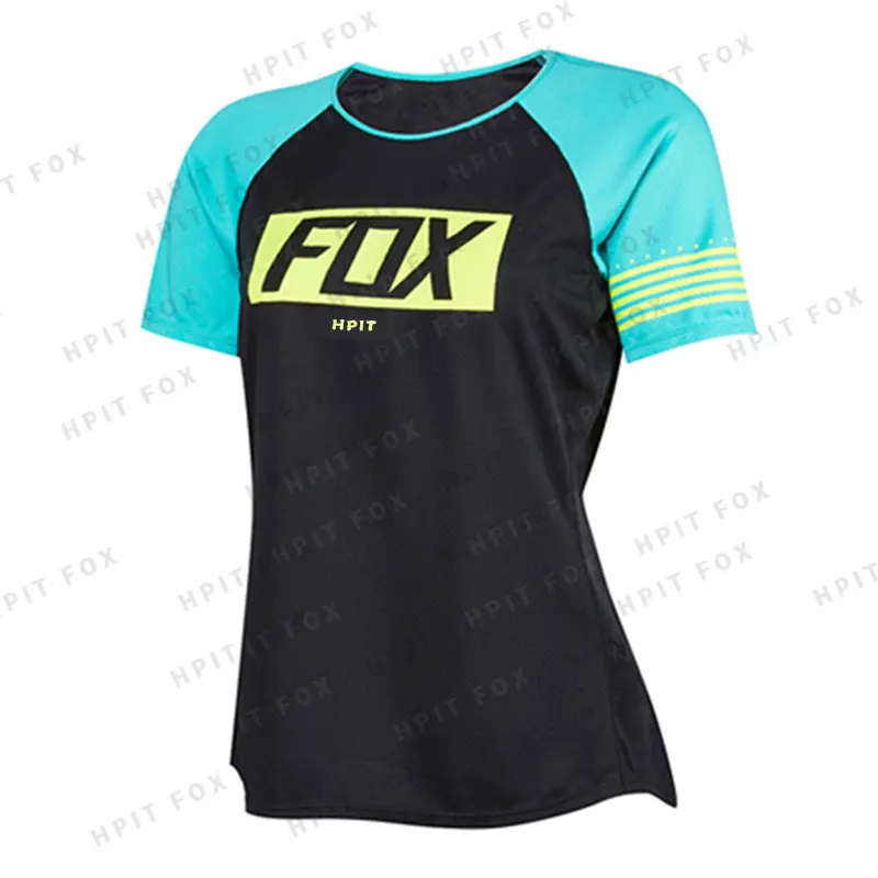 

2021 Women Enduro Jersey Short Sleeve Motocross Downhill Jersey shirts Mountain Bike Moto Clothing MX Summer MTB T-shirt Ladies